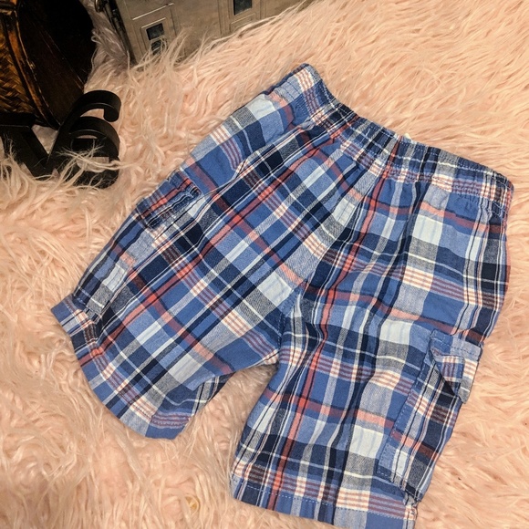 24 M Toddler Boys Drawstring Striped Shorts - Picture 3 of 4